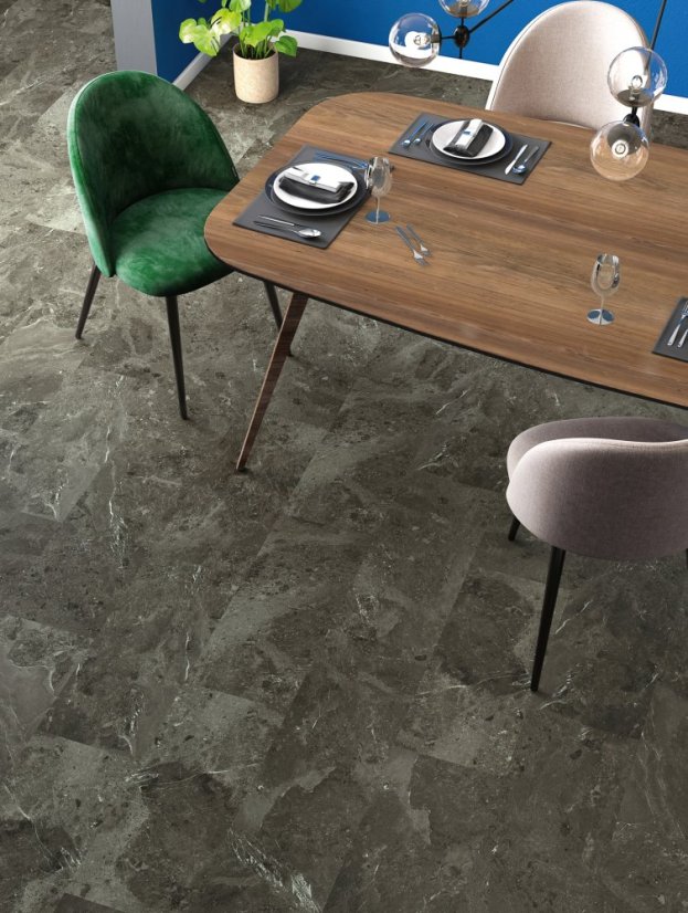 Nuva Mineral Dark Grey lepený
